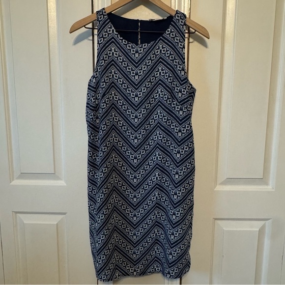 Pink Rose Dresses & Skirts - Pink Rose Women’s Blue & White Patterned Tank Top Dress Size Medium